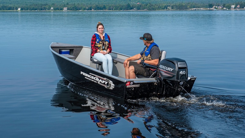 Princecraft Boats  2023 Princecraft Resorter 160 BT Black with 30HP Mercury Photo